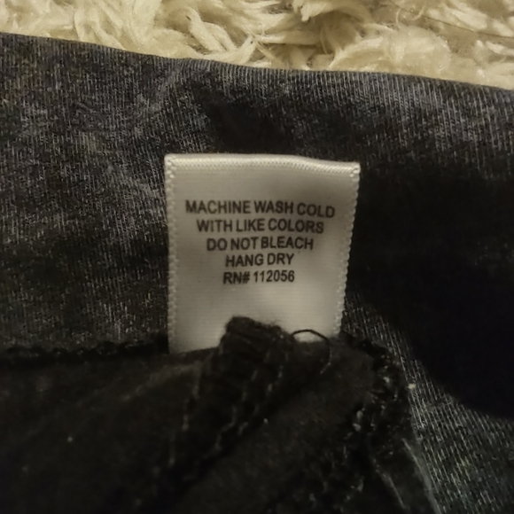 Zenana Mineral Wash Pull on Biker Shorts - Picture 5 of 6